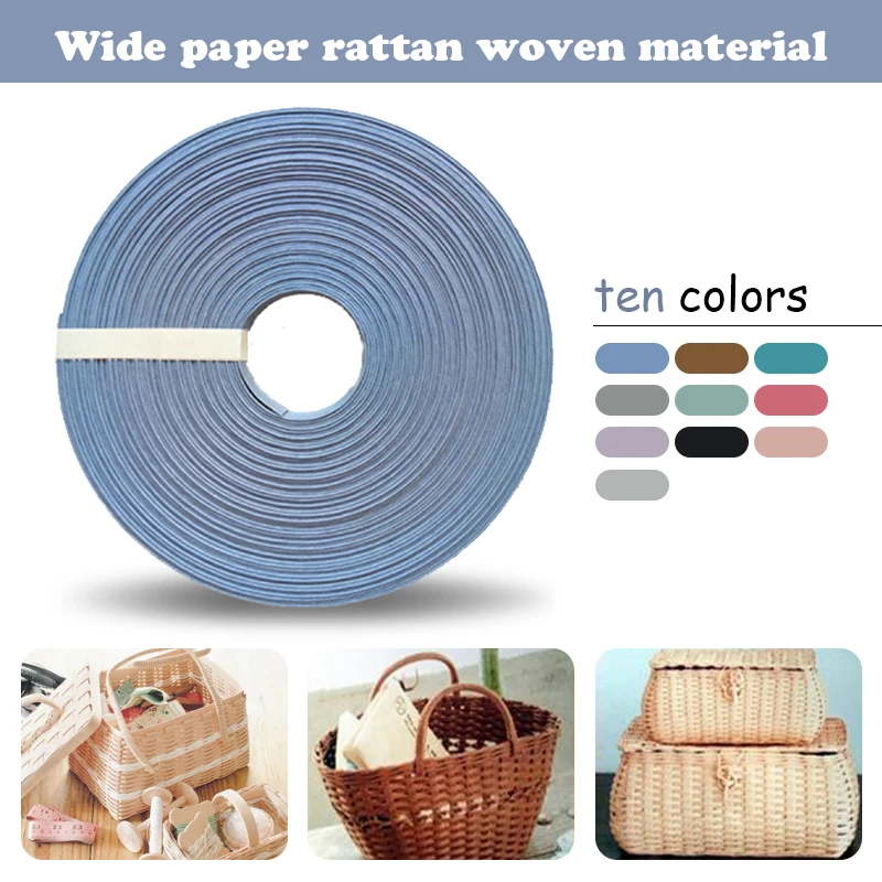 20 Meter Bendable Straw Rope Rattan Paper Yarn Cord For Crocheting Bag Basket Diy Craft Handmade Pape Rattan Woven Material 
20 Meter Bendable Straw Rope Rattan Paper Yarn Cord For Crocheting Bag Basket Diy Craft Handmade Pape Rattan Woven Material