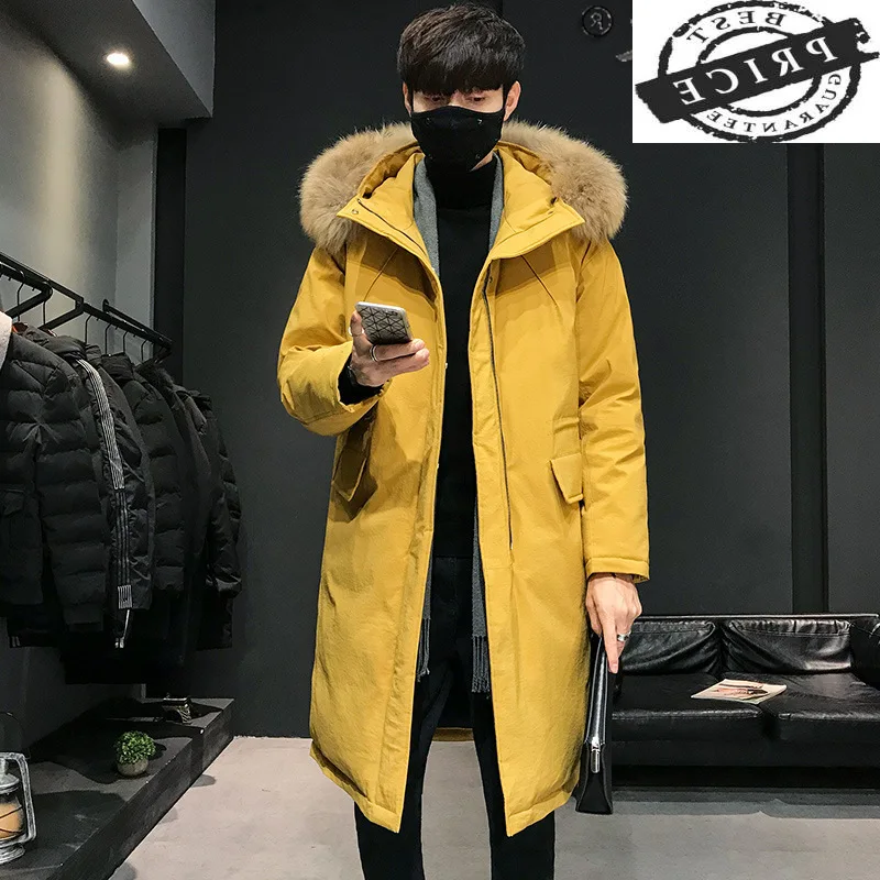 Men's New Brand Down Jacket Winter Men Clothes 2021 Streetwear Fur Hooded White Duck Down Coat Man Down Parkas Hiver a2a
Men's New Brand Down Jacket Winter Men Clothes 2021 Streetwear Fur Hooded White Duck Down Coat Man Down Parkas Hiver a2a