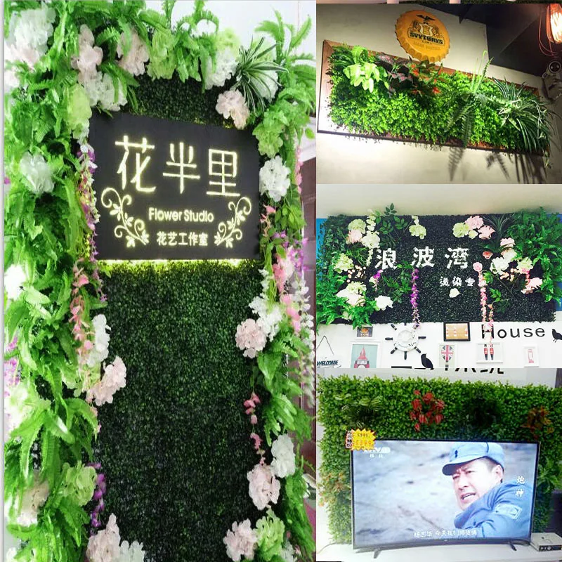 Immortal Artificial Green Lawn Plastic Plants Wall Artificial Flower Moss Grass Home Living Room Decorative Wall DIY Accessories
Immortal Artificial Green Lawn Plastic Plants Wall Artificial Flower Moss Grass Home Living Room Decorative Wall DIY Accessories
