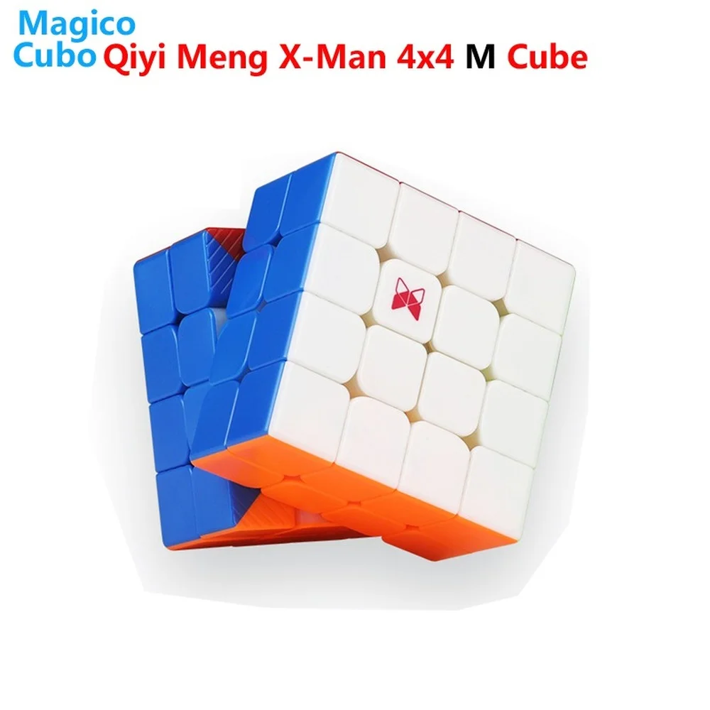 

QiYi XMD Meng 4x4x4 M Dream Speed Cube X-Man Magic Cubes Magnetic 4x4x4 Ambition Puzzles Cubo Magico Kids Toys for Adults