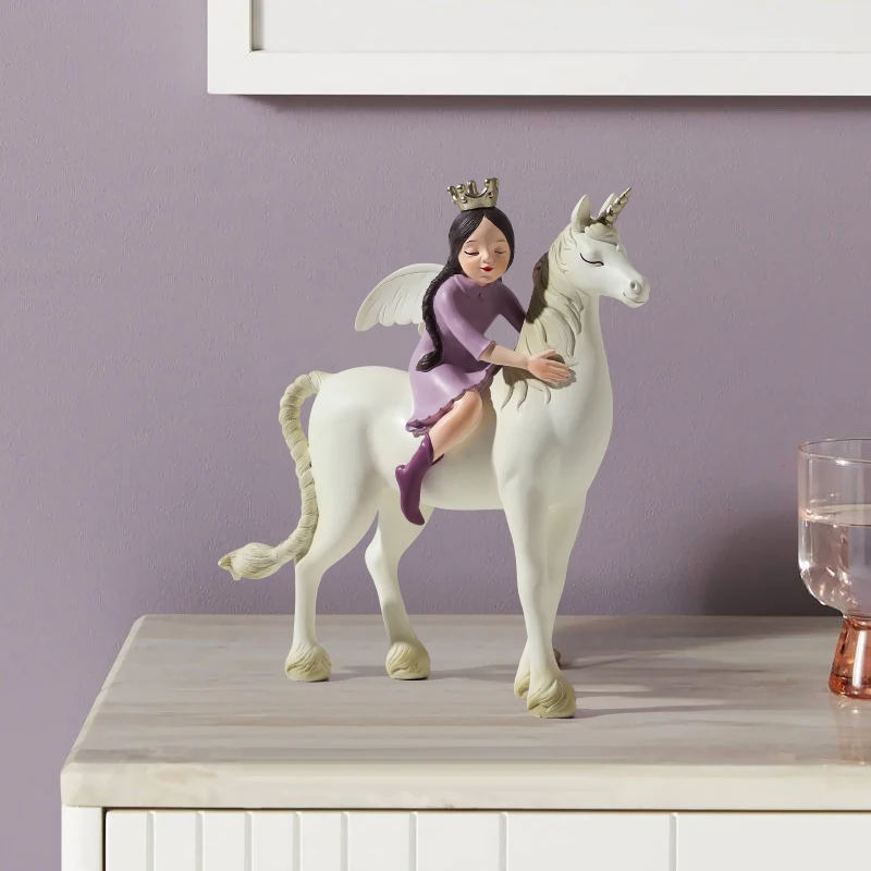 Fairytale Girls Figurine Elf's Whisper Series Resin Angel Horse Art Miniature Statue Home Decoration Accessories Birthday Gifts
Fairytale Girls Figurine Elf's Whisper Series Resin Angel Horse Art Miniature Statue Home Decoration Accessories Birthday Gifts