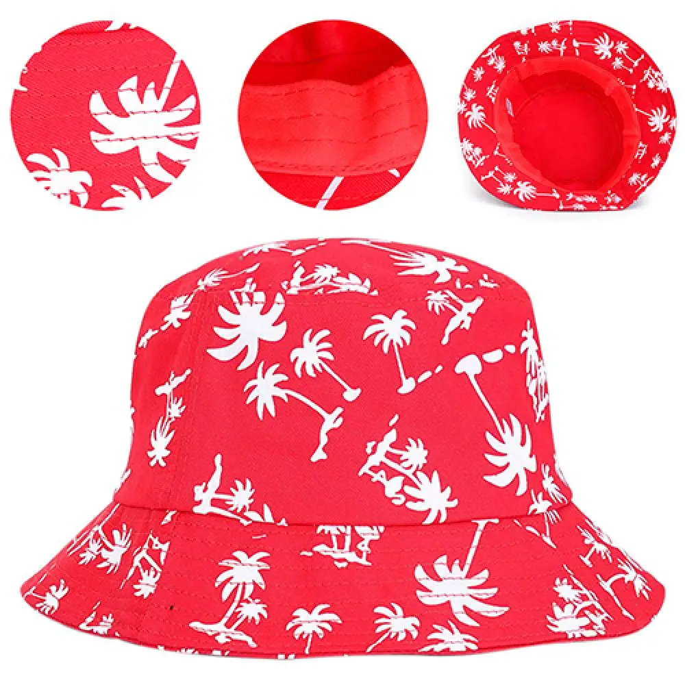 70% Hot Sell Fashion Coconut Tree Print Flat Bucket Hat Outdoor Travel Sun Beach Women Cap
70% Hot Sell Fashion Coconut Tree Print Flat Bucket Hat Outdoor Travel Sun Beach Women Cap