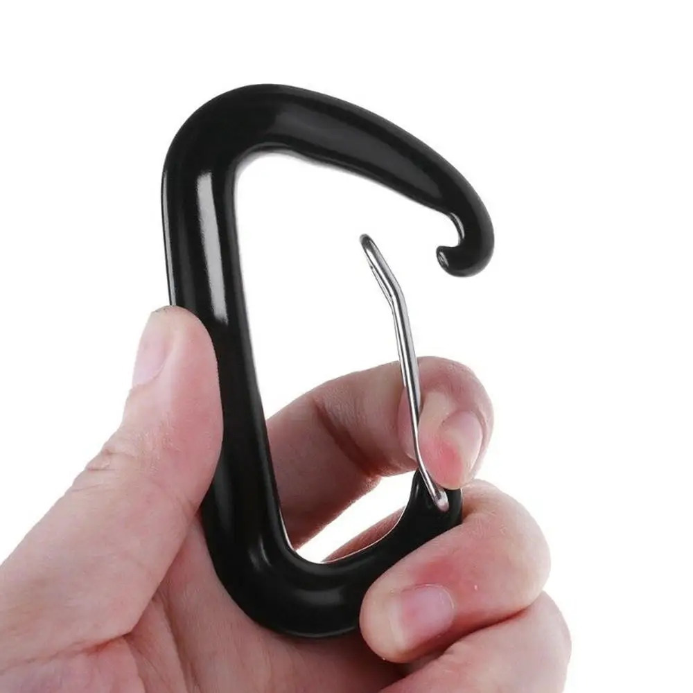1PC Aluminum Alloy Carabiner Keychain Outdoor Camping Climbing Snap Clip Lock Buckle Hook D Shape Carabiner 12KN Hammock
1PC Aluminum Alloy Carabiner Keychain Outdoor Camping Climbing Snap Clip Lock Buckle Hook D Shape Carabiner 12KN Hammock