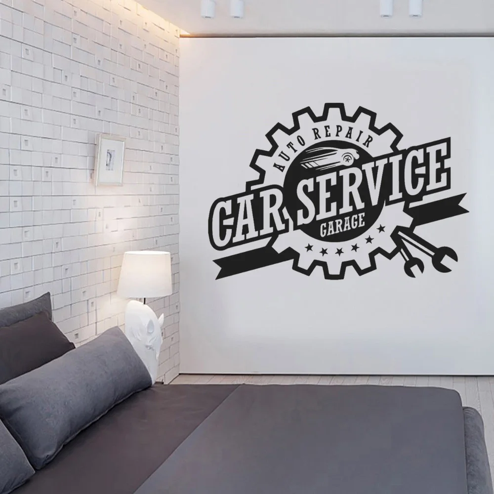 Car Service Wall Decal Auto Repair Garage Wall Sticker Motor Service Garage Workshop Art Decoration Vinyl A001397
Car Service Wall Decal Auto Repair Garage Wall Sticker Motor Service Garage Workshop Art Decoration Vinyl A001397