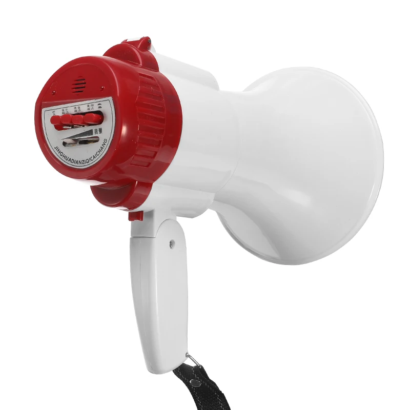 High Power YS-8S Portable Hand Speaker Megaphone Strap Grip Loudspeaker Recording Play Horn Tour Guide Speakers Loud Volume
High Power YS-8S Portable Hand Speaker Megaphone Strap Grip Loudspeaker Recording Play Horn Tour Guide Speakers Loud Volume