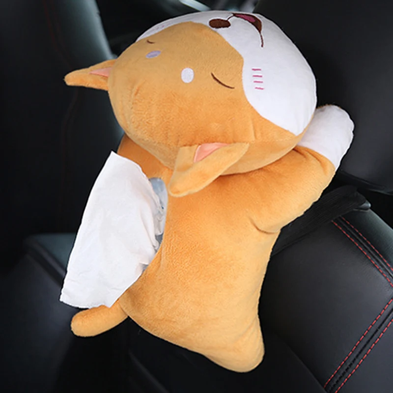 Cartoon Plush Armrest Car Tissue Paper Box Cute Auto Seat Back Hanging Paper Tower Storage Box Napkin Container Home
Cartoon Plush Armrest Car Tissue Paper Box Cute Auto Seat Back Hanging Paper Tower Storage Box Napkin Container Home