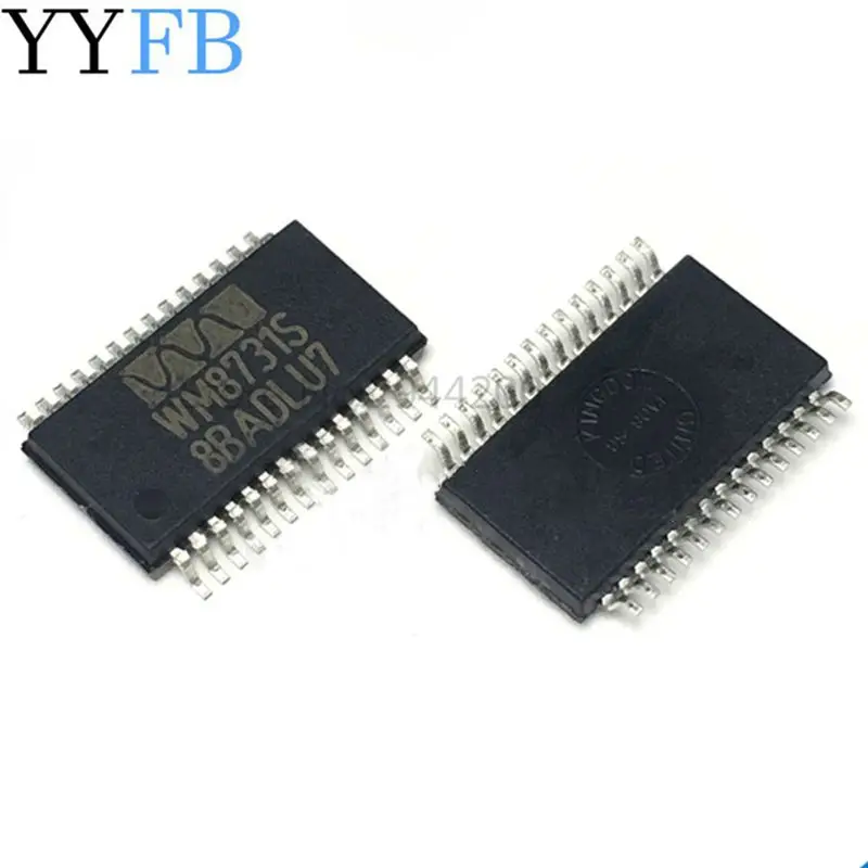 Новый оригинальный пластырь WM8731S SSOP28 WM8731SEDS WM8731|Запасные части| |