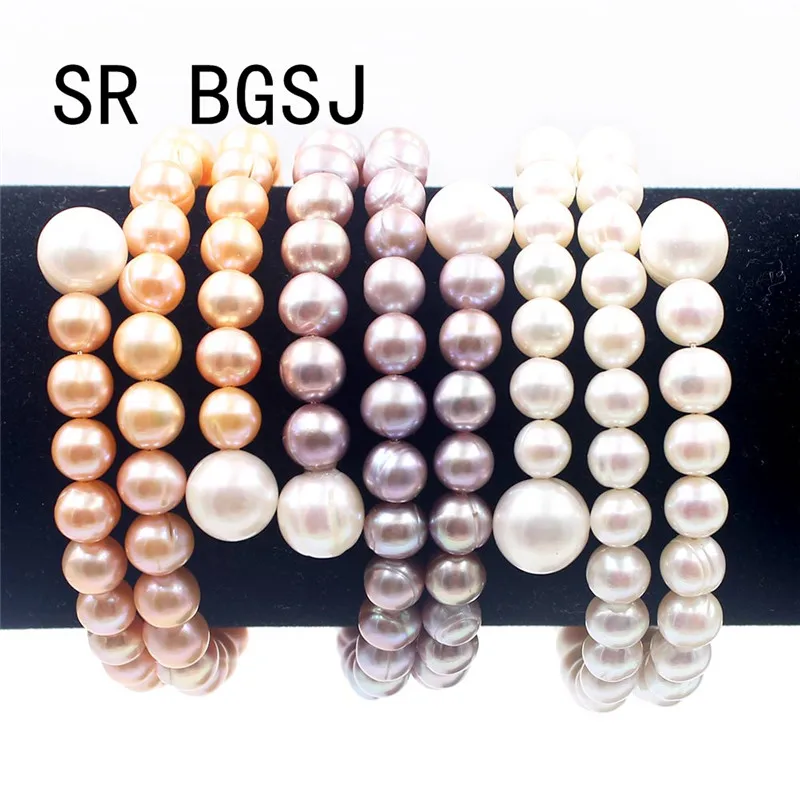 Free Shipping 7-8mm White Pink Purple Natural Freshwater Pearl Women 3-Strand Adjustable Bangle Pearl Bracelet 7"
Free Shipping 7-8mm White Pink Purple Natural Freshwater Pearl Women 3-Strand Adjustable Bangle Pearl Bracelet 7"