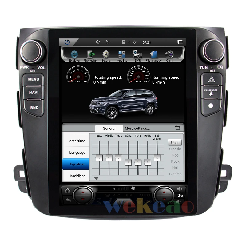 Wekeao Vertical Screen Tesla Style 10.4'' Android 8.1 Car Multimedia Dvd Navigation Car Radio For Mitsubishi outlander 2008-2012
Wekeao Vertical Screen Tesla Style 10.4'' Android 8.1 Car Multimedia Dvd Navigation Car Radio For Mitsubishi outlander 2008-2012