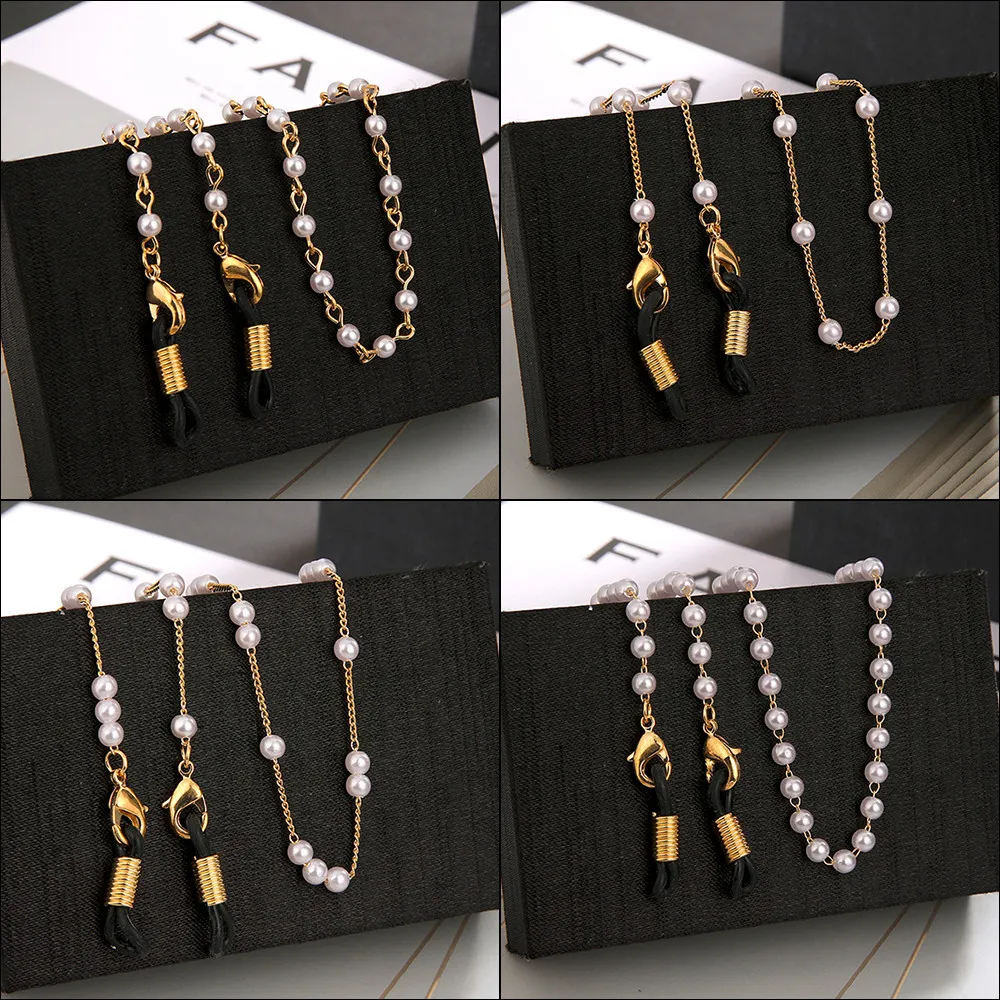 Teamer Fashion Chic Womens Pearl Eyeglass Chains Sunglasses Reading Beaded Glasses Chain Lanyards Neck Strap Rope Cord Charms 
Teamer Fashion Chic Womens Pearl Eyeglass Chains Sunglasses Reading Beaded Glasses Chain Lanyards Neck Strap Rope Cord Charms