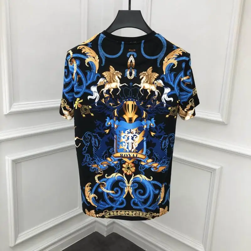 Fashion Women Tees Runway 2021 High Quality Women/Men Loose Style Blue Flower Print Beading Casual XXXL T-Shirts
Fashion Women Tees Runway 2021 High Quality Women/Men Loose Style Blue Flower Print Beading Casual XXXL T-Shirts