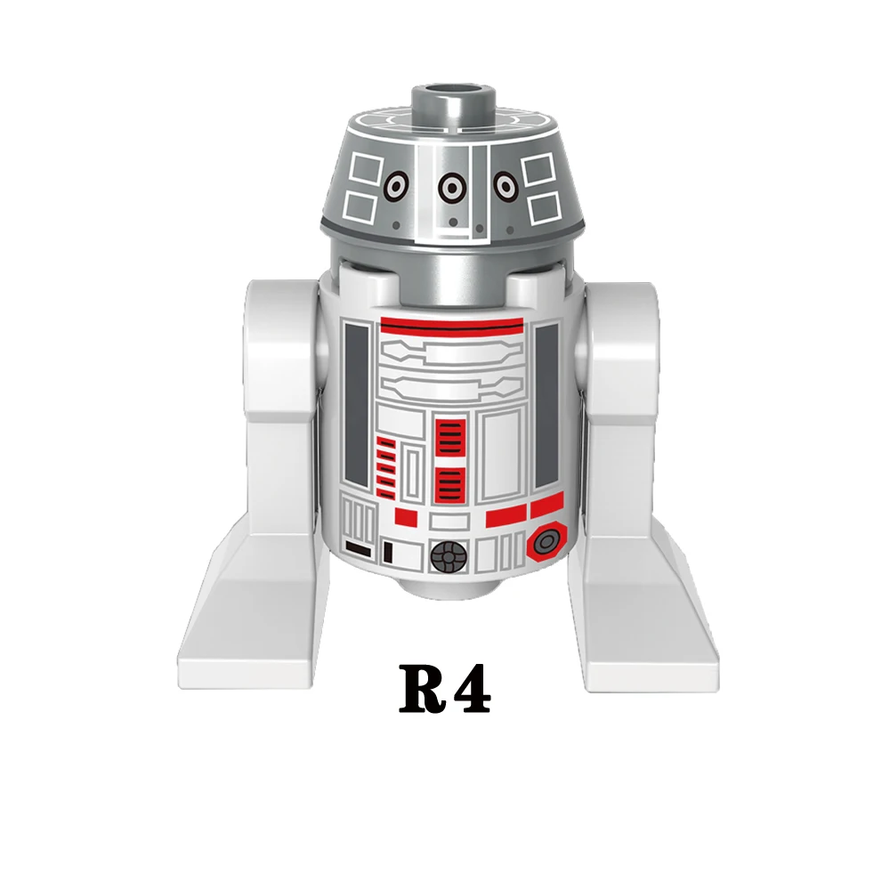 Disney R2-D2 BB-8 C-3PO R4-P17 K-2SO IG88 Battle Buzz Droid строительные блоки бриллиантовая фигурка
