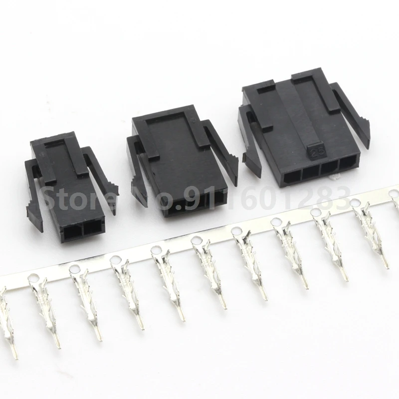 10sets MX3.0 3.0mm Pitch Single Row Female Housing+Male Terminals 2/3/4/5/6 Pin 43640 Series Automotive wiring harness connector
10sets MX3.0 3.0mm Pitch Single Row Female Housing+Male Terminals 2/3/4/5/6 Pin 43640 Series Automotive wiring harness connector
