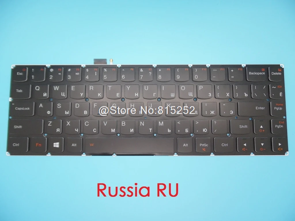 Клавиатура для ноутбука Lenovo YOGA 3 PRO 13 1370 ARFR Франция FR Германия GR Россия RU иврит HB