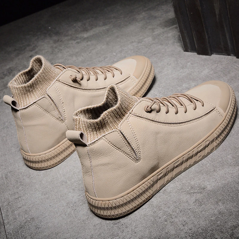 Casual Shoes Men Boots Casual Men's Sneakers Mens Causal Shoes For Men Sneaker Man Shoe Leather Fashion High Top Boot
Casual Shoes Men Boots Casual Men's Sneakers Mens Causal Shoes For Men Sneaker Man Shoe Leather Fashion High Top Boot