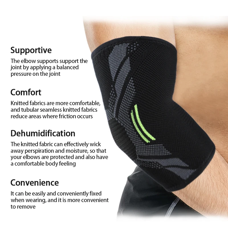 1PC Elbow Support Tennis Golfers Elbow Arthritis Pain Brace Gym Sport Strain Belt Elbow Knee Pads Sports Safety
1PC Elbow Support Tennis Golfers Elbow Arthritis Pain Brace Gym Sport Strain Belt Elbow Knee Pads Sports Safety