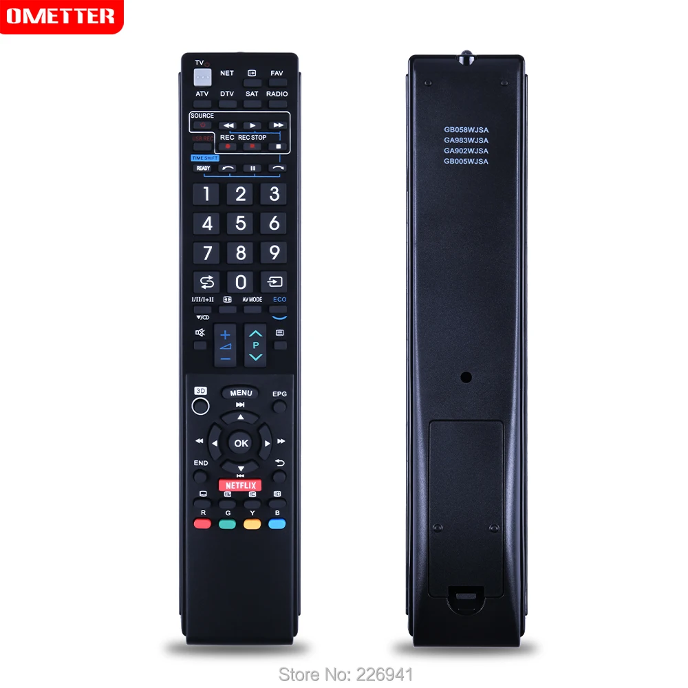 Remote Control Suitable for Sharp AQUOS TV LC-60LE822E 60LE822E 1026 60LE741E RC4847 GA841WJSA GA943WJSA GB058WJSA 983 902 005
Remote Control Suitable for Sharp AQUOS TV LC-60LE822E 60LE822E 1026 60LE741E RC4847 GA841WJSA GA943WJSA GB058WJSA 983 902 005