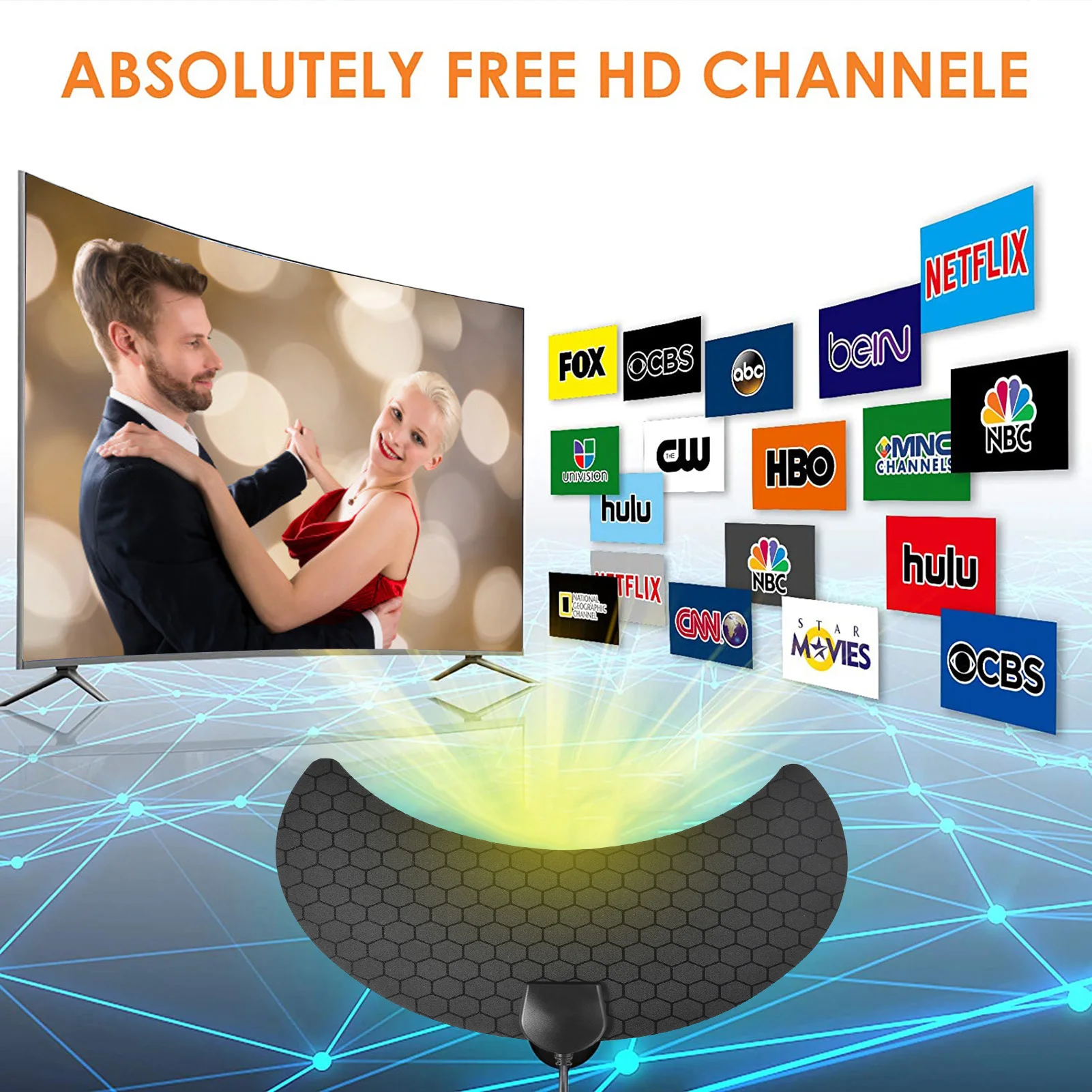 TV 4K HD Digital HDTV Antenna 200 Miles Range Signal Booster Antenna Digital TV Antenna DVB-T2 Home Audio Video Equipments
TV 4K HD Digital HDTV Antenna 200 Miles Range Signal Booster Antenna Digital TV Antenna DVB-T2 Home Audio Video Equipments