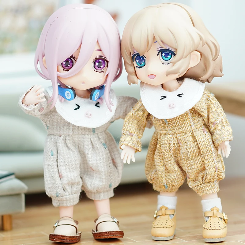 Ob11 одежда для малышей комбинезон со Свинкой 1/12 BJD GSC глины Молли кукольная одежда Комбинезоны для женщин аксессуары для куклы
Ob11 одежда для малышей комбинезон со Свинкой 1/12 BJD GSC глины Молли кукольная одежда Комбинезоны для женщин аксессуары для куклы