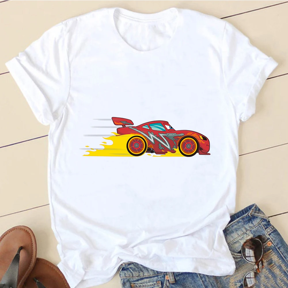 Disney Lightning McQueen Cars Printing Oversized T-shirt Unisex Kawaii Tops Summer Cute Cartoons O-Neck Harajuku Loose Femme Tee
Disney Lightning McQueen Cars Printing Oversized T-shirt Unisex Kawaii Tops Summer Cute Cartoons O-Neck Harajuku Loose Femme Tee