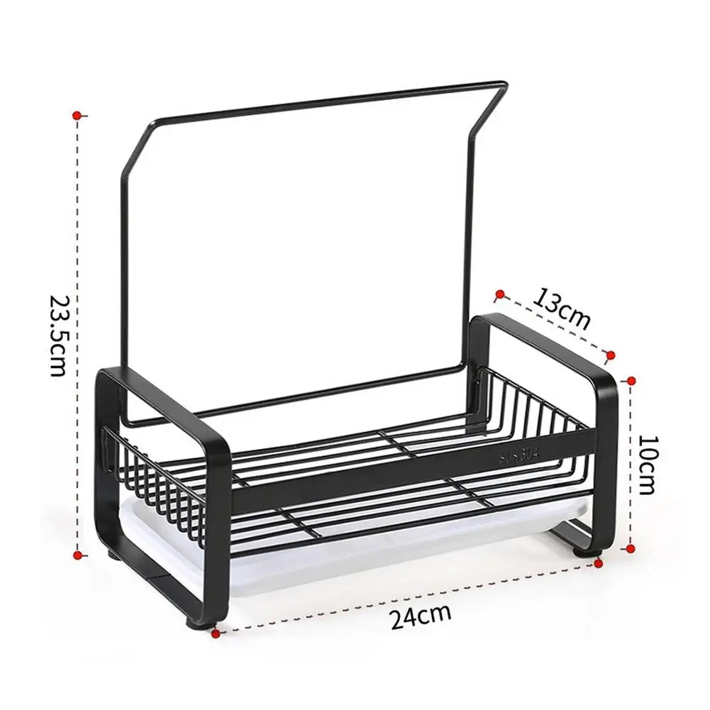 Kitchen Sink Storage Rack 304 Stainless Steel Durable Practical Organizer Holder Bracket For Sponge Clean Ball Scrubbers Brush
Kitchen Sink Storage Rack 304 Stainless Steel Durable Practical Organizer Holder Bracket For Sponge Clean Ball Scrubbers Brush