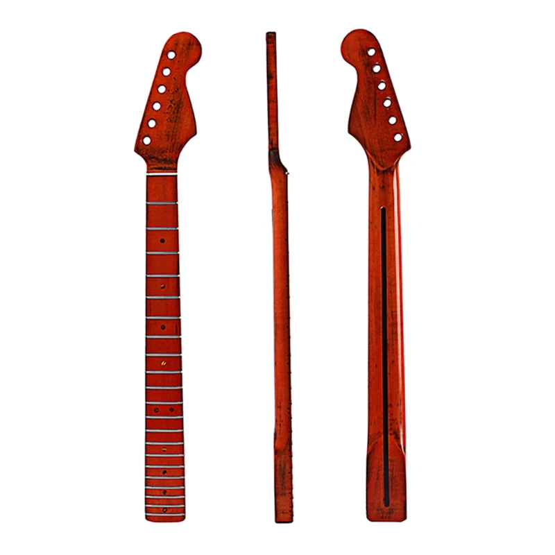 21 Frets Maple Wood Electric Guitar Neck Guitar Musical Instrument Replacement Accessories Parts
21 Frets Maple Wood Electric Guitar Neck Guitar Musical Instrument Replacement Accessories Parts