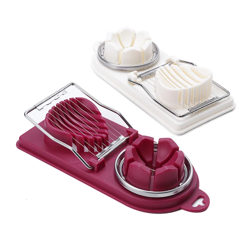Japanese-style multi-function egg cutter, egg slice divider, fancy split and cut loose egg
Japanese-style multi-function egg cutter, egg slice divider, fancy split and cut loose egg