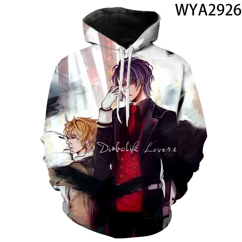2021 New Diabolik Lovers Fashion Hoodies Men Women Children Sweatshirts 3D Printed Pullover Streetwear Boy Girl Personality Tops 
2021 New Diabolik Lovers Fashion Hoodies Men Women Children Sweatshirts 3D Printed Pullover Streetwear Boy Girl Personality Tops