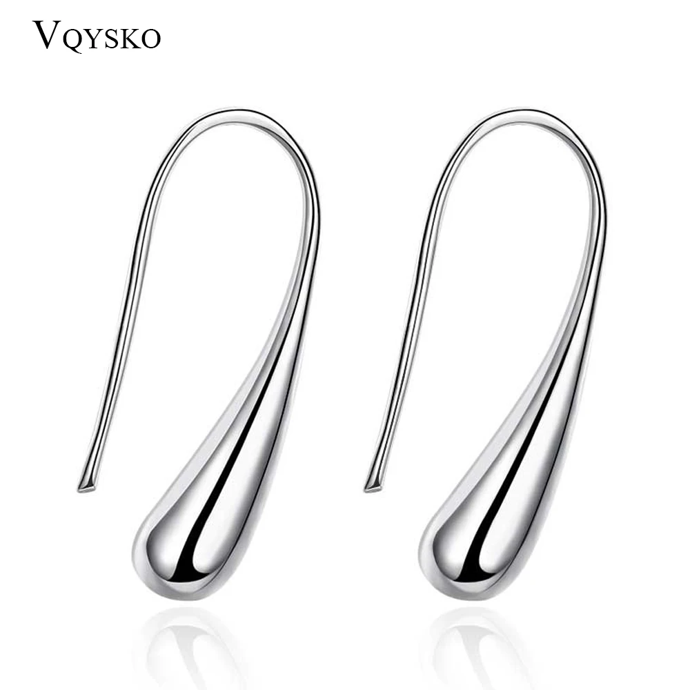 Trendy Silver Plated Big Water Drop Hook Earrings For Women Wedding Jewelry Braided Earring Gift Designs
Trendy Silver Plated Big Water Drop Hook Earrings For Women Wedding Jewelry Braided Earring Gift Designs