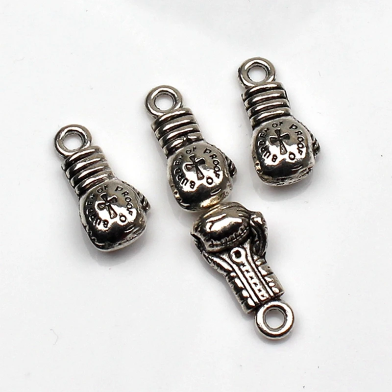 4pcs Charms boxing glove fist 22*11*7mm Antique Tibetan Silver Pendant Accessories DIY Vintage bracelet Necklace Handmade
4pcs Charms boxing glove fist 22*11*7mm Antique Tibetan Silver Pendant Accessories DIY Vintage bracelet Necklace Handmade