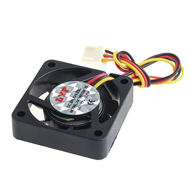 High Quality DC 12V 0.10A 3-Pin 40x40x10mm PC Computer CPU System Brushless Cooling Fan 4010 R9UB
High Quality DC 12V 0.10A 3-Pin 40x40x10mm PC Computer CPU System Brushless Cooling Fan 4010 R9UB