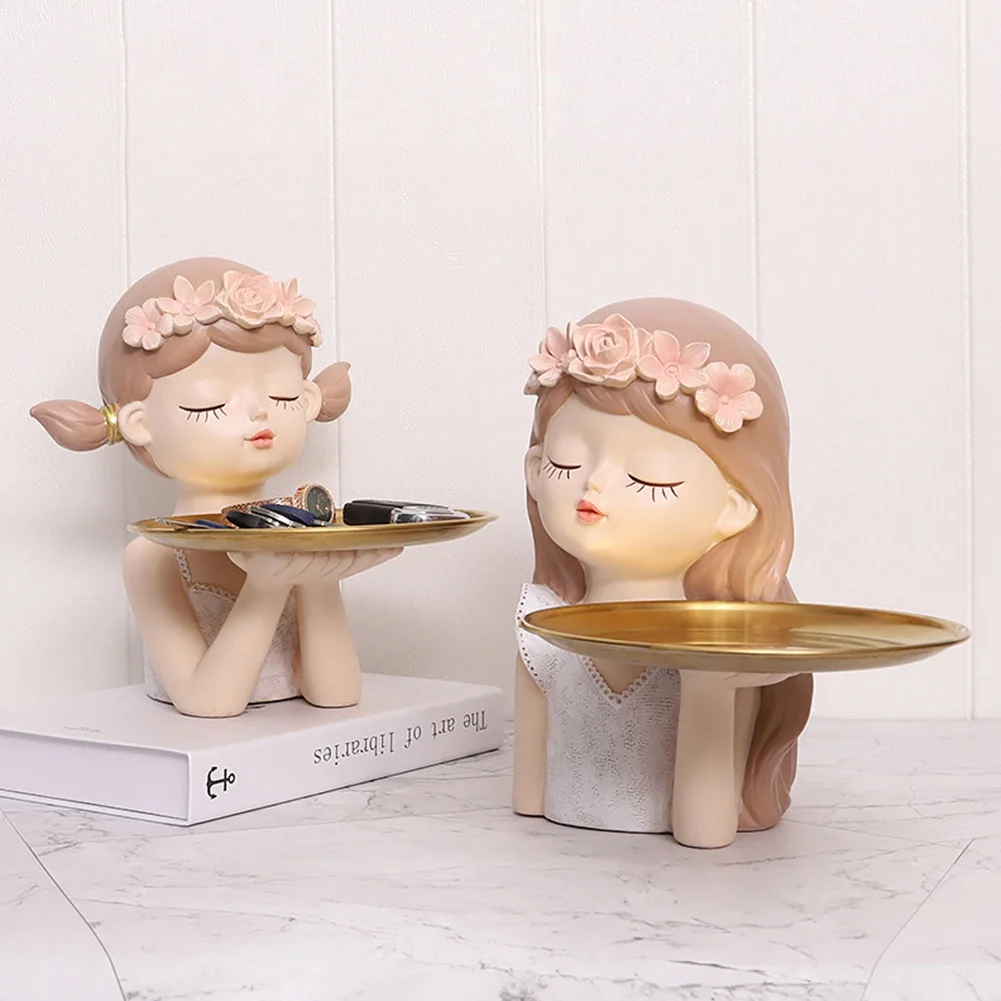 Girl Decorating Storage Tray With Long Hair Fairy Storage Tray Cosmetics Small Accessories Display Tray living room Decoration
Girl Decorating Storage Tray With Long Hair Fairy Storage Tray Cosmetics Small Accessories Display Tray living room Decoration