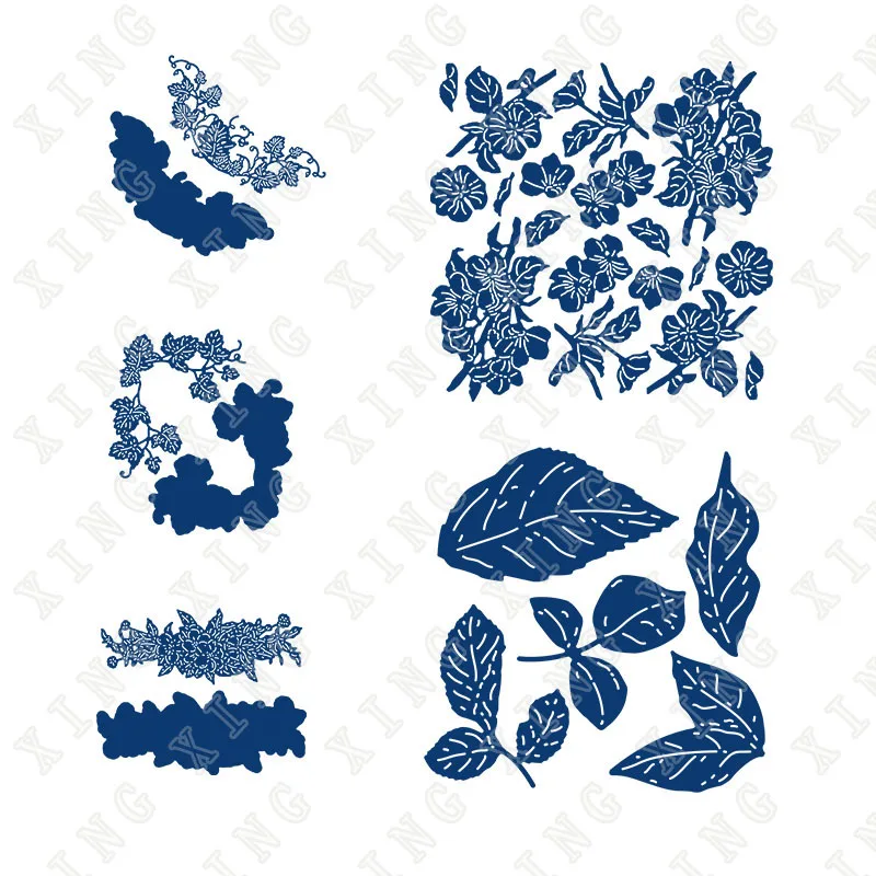 New Apple Blossom Accent Foliage Crescent Corner Swag Combination Metal Cutting Dies Diy Scrapbook Diary Decoration Embossing
New Apple Blossom Accent Foliage Crescent Corner Swag Combination Metal Cutting Dies Diy Scrapbook Diary Decoration Embossing
