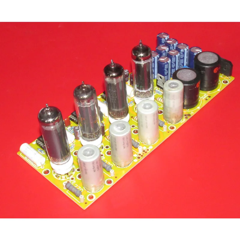 10W + 10W 6AQ5 / 6005 tube push-pull power amplifier board, low distortion, fast conversion rate, the sound is good。
10W + 10W 6AQ5 / 6005 tube push-pull power amplifier board, low distortion, fast conversion rate, the sound is good。