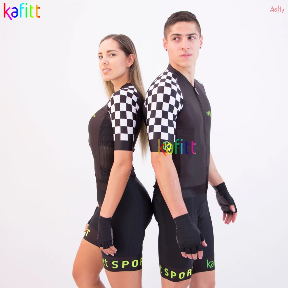 Kafitt Ciclismo Women's Cycling Jumpsuit Short Sleeve Female Overalls Suit Little Monkey Couple Bicycle Clothes Men's Triathlon
Kafitt Ciclismo Women's Cycling Jumpsuit Short Sleeve Female Overalls Suit Little Monkey Couple Bicycle Clothes Men's Triathlon