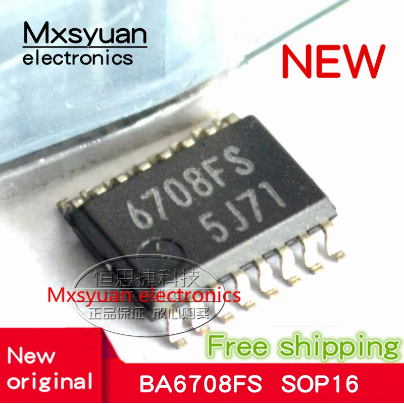 10 шт. ~ 50 шт./лот BA6708FS 6708FS E2 SOP16 новый оригинальный|Запчасти для кондиционера| |