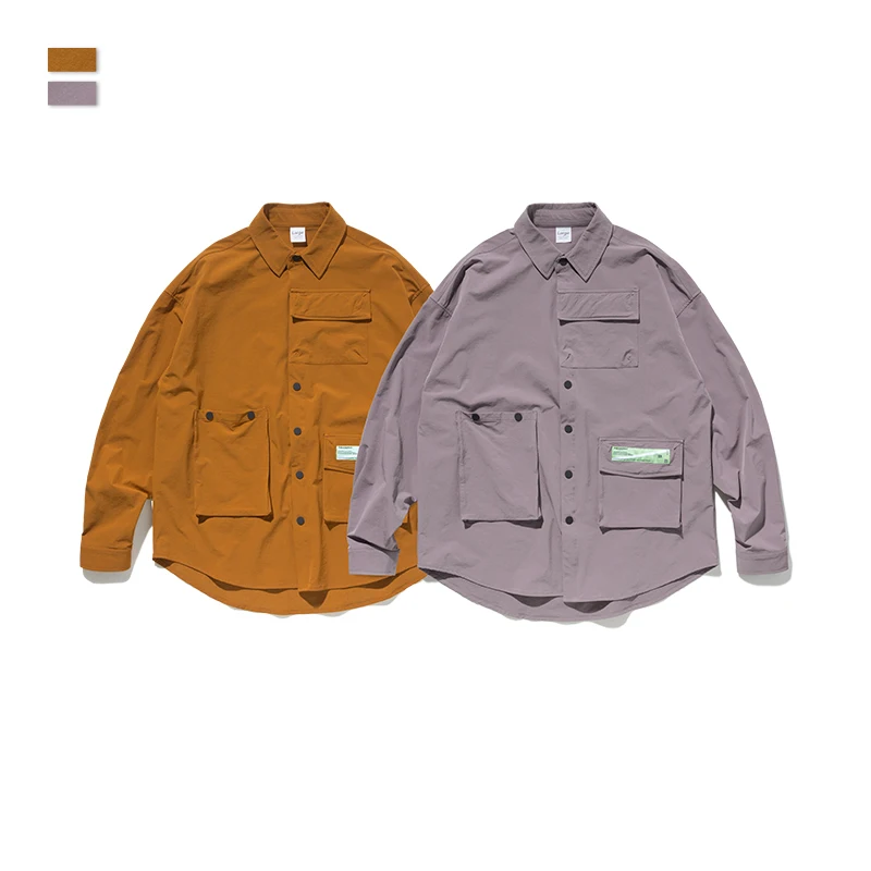 Solidd Multi Pocket Men Shirt Loose Long Sleeve Streetwear Hip Hop Vintage Men Shirt Oversized Yellow Mens Casual Dress AA50CS
Solidd Multi Pocket Men Shirt Loose Long Sleeve Streetwear Hip Hop Vintage Men Shirt Oversized Yellow Mens Casual Dress AA50CS