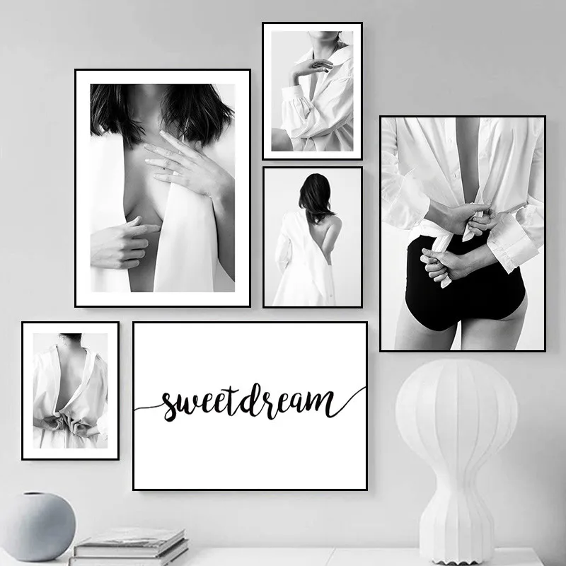 Modern Girls Living Room Decor Canvas Painting Black White Quotes Poster Print Fashion Wall Art Decorative Picture Quadro HD0042
Modern Girls Living Room Decor Canvas Painting Black White Quotes Poster Print Fashion Wall Art Decorative Picture Quadro HD0042