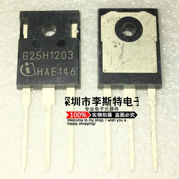G25H1203 IGW25N120H3 TO-247 50A 1200V 
G25H1203 IGW25N120H3 TO-247 50A 1200V