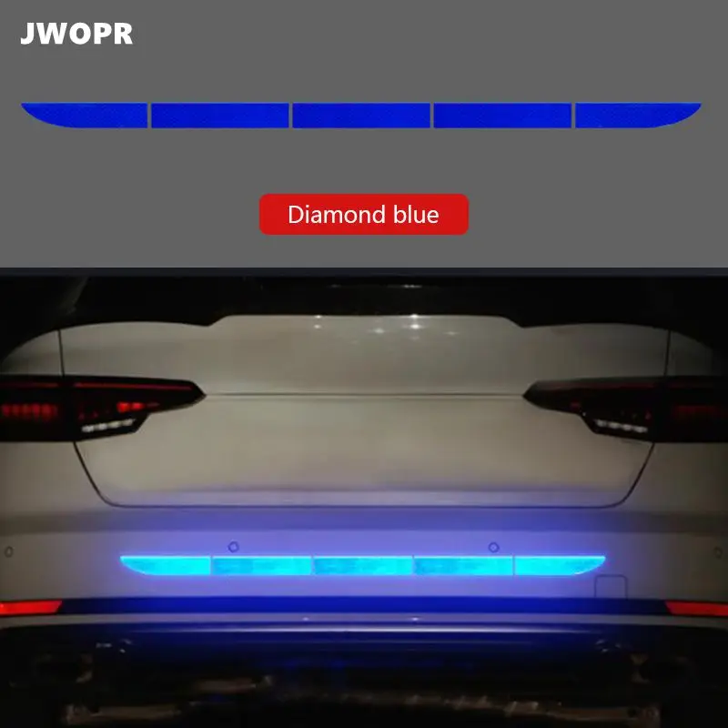 90*3.5cm Car Reflective Tape Safety Scratch-resistant Warning Strips Trunk Body Decoration Stickers Auto Parts for BMW for Kia
90*3.5cm Car Reflective Tape Safety Scratch-resistant Warning Strips Trunk Body Decoration Stickers Auto Parts for BMW for Kia