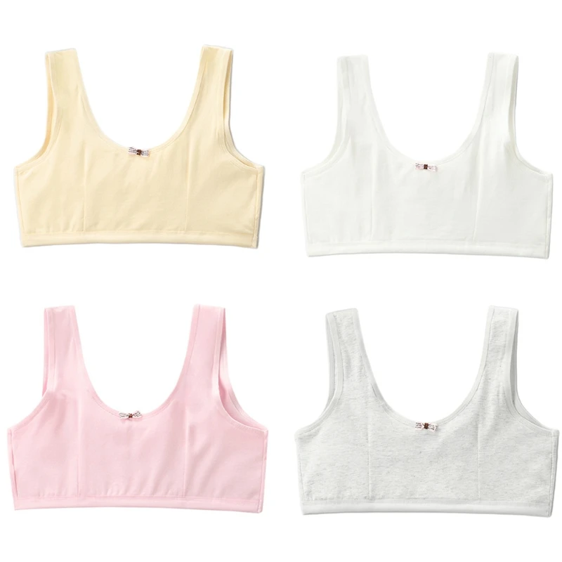 New Teen Girls Cotton Training Bra Sweet Mini Bowknot Solid Color Underwear Double Layered Wirefree Wide Strap Bralette Vest
New Teen Girls Cotton Training Bra Sweet Mini Bowknot Solid Color Underwear Double Layered Wirefree Wide Strap Bralette Vest