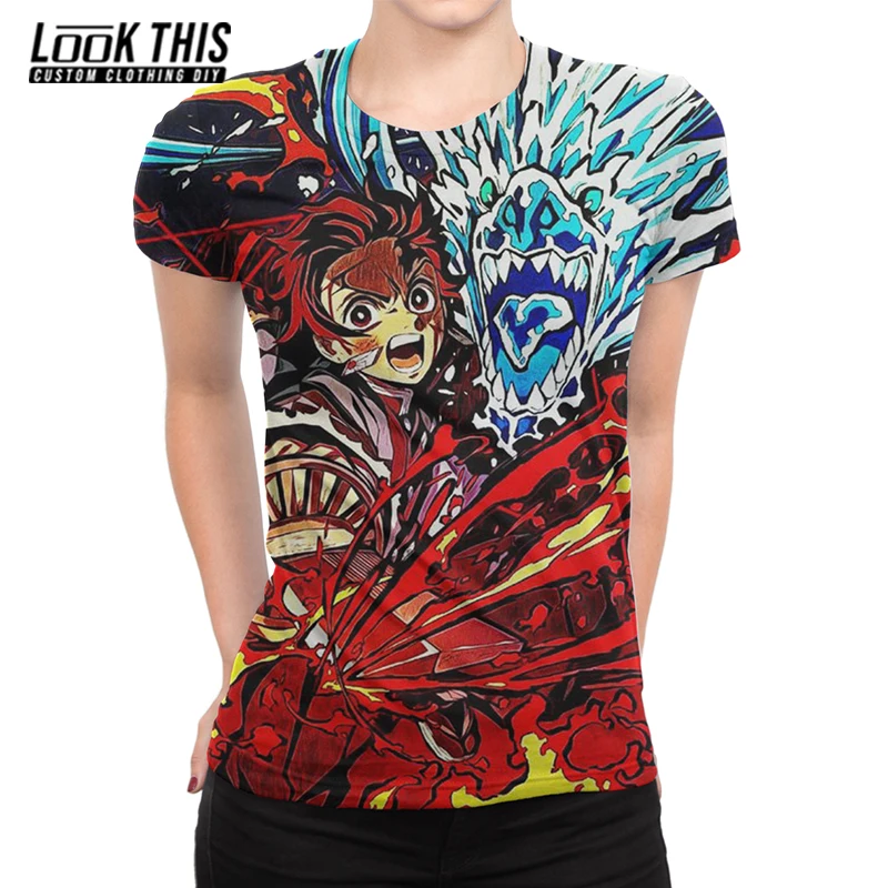 Demon Slayer 3D Women's Oversized T Shirts Japanese Anime T Shirt Female T-shirt Girls Harajuku Style Summer Short Sleeve Tops 
Demon Slayer 3D Women's Oversized T Shirts Japanese Anime T Shirt Female T-shirt Girls Harajuku Style Summer Short Sleeve Tops