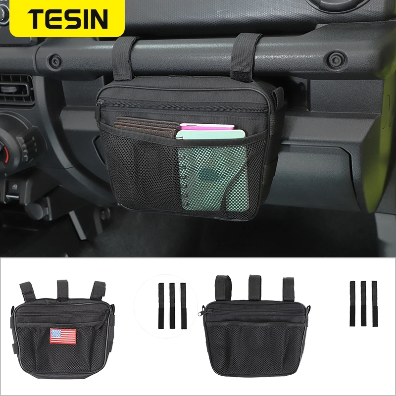 TESIN Stowing Tidying for Suzuki Jimny JB74 Car Copilot Armrest Storage Bag Organization Accessories for Suzuki Jimny 2019-2021
TESIN Stowing Tidying for Suzuki Jimny JB74 Car Copilot Armrest Storage Bag Organization Accessories for Suzuki Jimny 2019-2021