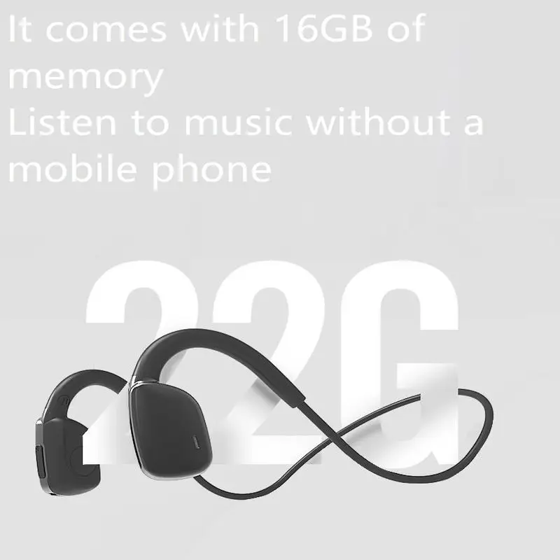 Беспроводная Гарнитура костной проводимости Bluetooth 5 1 стерео объемное