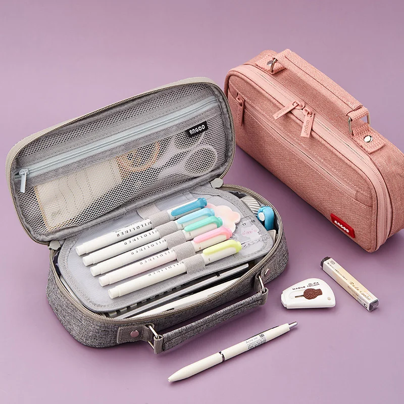 Large Capacity Exquisite Canvas Portable Pencil Case , School Pen Case Supplies Pencil Bag Pencils Pouch Stationery。
Large Capacity Exquisite Canvas Portable Pencil Case , School Pen Case Supplies Pencil Bag Pencils Pouch Stationery。