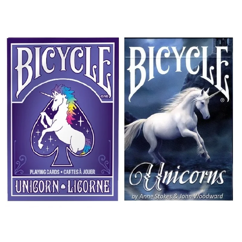 Bicycle Unicorn Playing Cards Poker Size USPCC collectable Deck Magic Card Games Magic Tricks Props for Magician
Bicycle Unicorn Playing Cards Poker Size USPCC collectable Deck Magic Card Games Magic Tricks Props for Magician