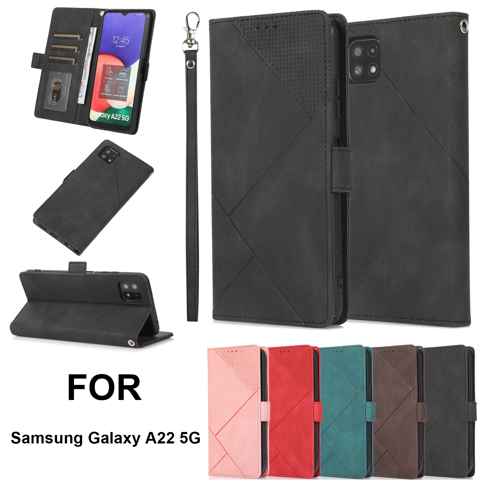 for Samsung Galaxy A22 A72 A52 A32 A12 A71 A51 A41 A31 A21S A11 A02S A70 A50 A40 Case Flip Leather Wallet Shockproof Phone Cover
for Samsung Galaxy A22 A72 A52 A32 A12 A71 A51 A41 A31 A21S A11 A02S A70 A50 A40 Case Flip Leather Wallet Shockproof Phone Cover