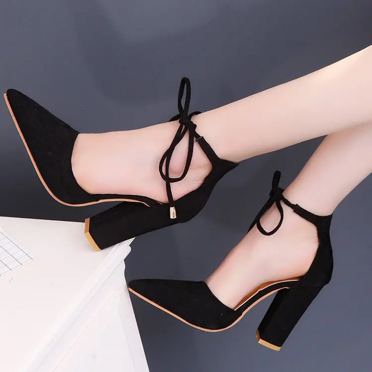 Shallow Mouth Comfort Shoes for Women Luxury Sandals All-Match Summer Heels Large Size Suit Female Beige Fashion Girls Big Black
Shallow Mouth Comfort Shoes for Women Luxury Sandals All-Match Summer Heels Large Size Suit Female Beige Fashion Girls Big Black