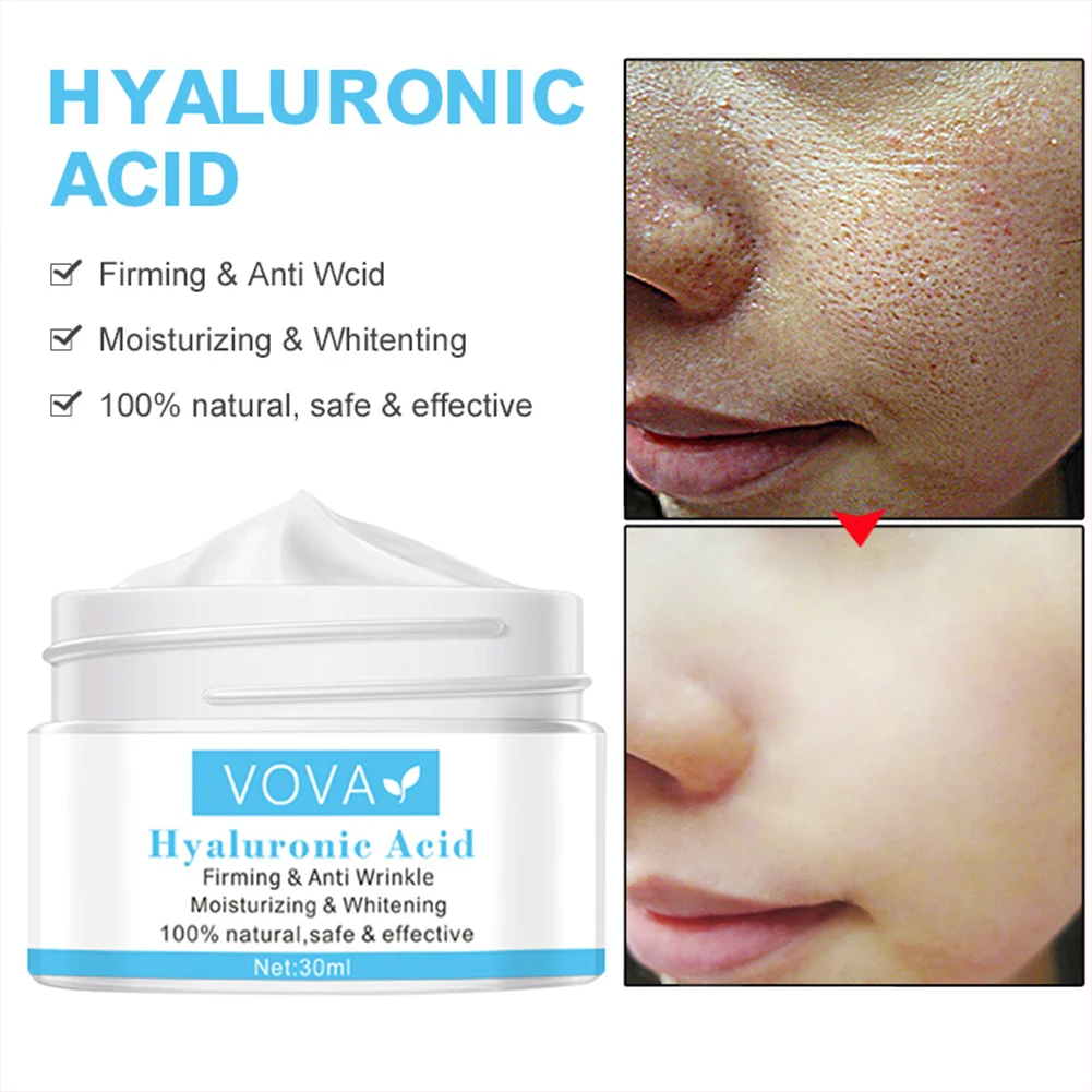 Hyaluronic Acid Face Cream Anti Aging Shrink pores Wrinkle Remover Serum Whitening Facial Creams For Skin Moisturizer Day Cream
Hyaluronic Acid Face Cream Anti Aging Shrink pores Wrinkle Remover Serum Whitening Facial Creams For Skin Moisturizer Day Cream