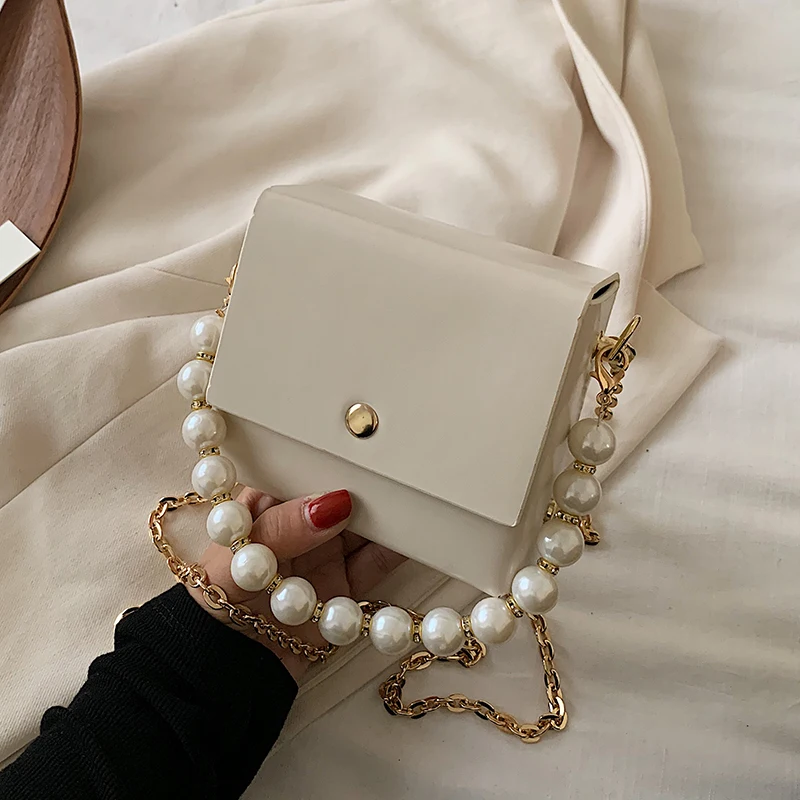 Pearl Design Mini PU Leather Crossbody Bags For Women Chain Shoulder Handbags and Purses Female Travel Cross Body Bag
Pearl Design Mini PU Leather Crossbody Bags For Women Chain Shoulder Handbags and Purses Female Travel Cross Body Bag